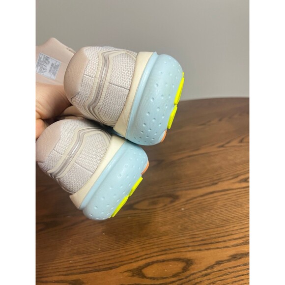 Brooks Glycerin 21 Women's Running Shoes Light Grey Orange Blue Wide Size 10 - Picture 8 of 9